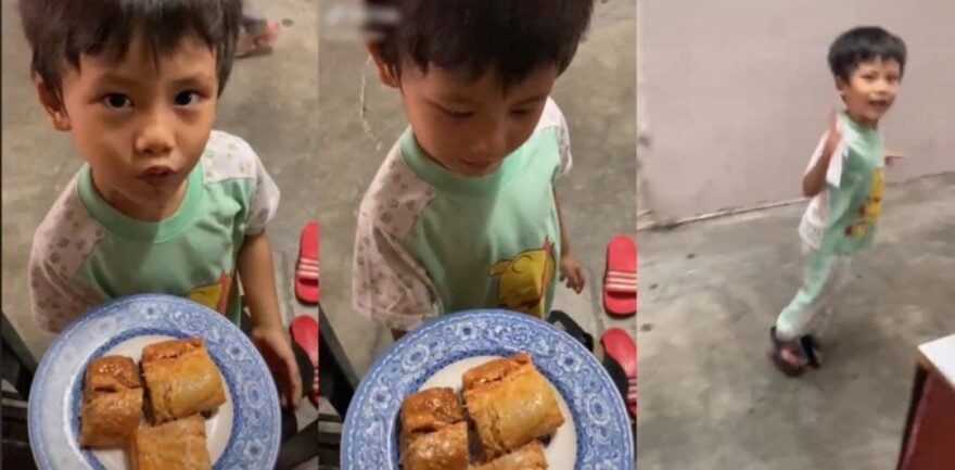 Anak jiran hantar juadah berbuka, siap bagi pesanan ‘deep’ lagi