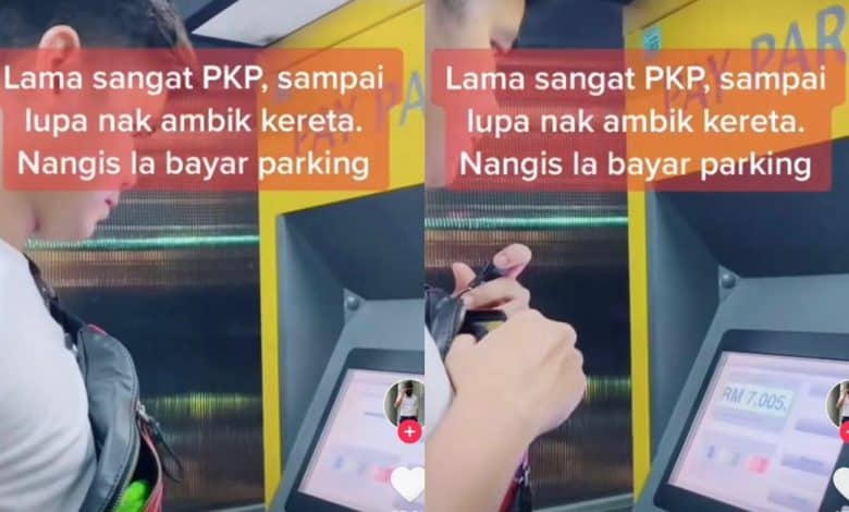 Gara-gara PKP lama sangat, kena bayar parking RM7,000 sebab terlupa ambil kereta