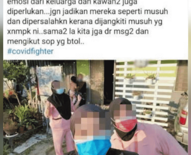 Tiga jururawat dikompaun jumpa rakan pakai gelang ‘pink’
