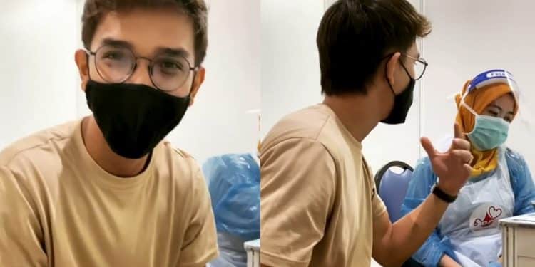 Aedy Ashraf gelabah disuntik vaksin, takut jarum tapi tetap jalankan tanggungjawab