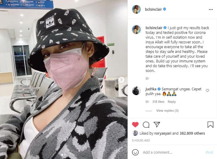Bunga Citra Lestari nafi dakwaan Positif Covid-19 selepas pulang bercuti dari Bali