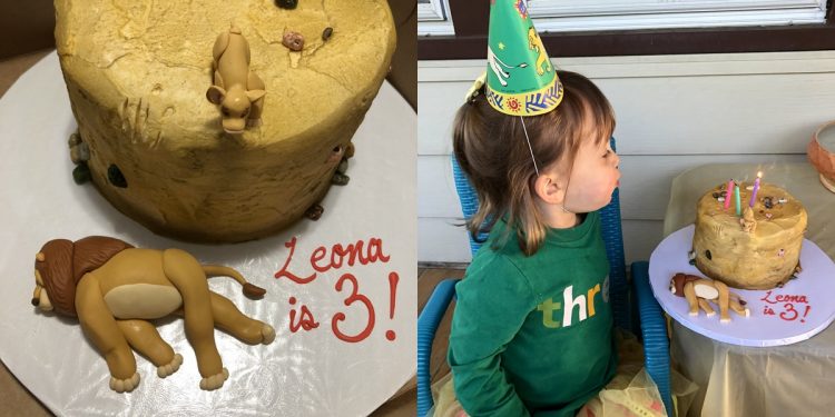 Budak 3 tahun minta kek Lion King, tapi babak yang dipilih cetus lucu