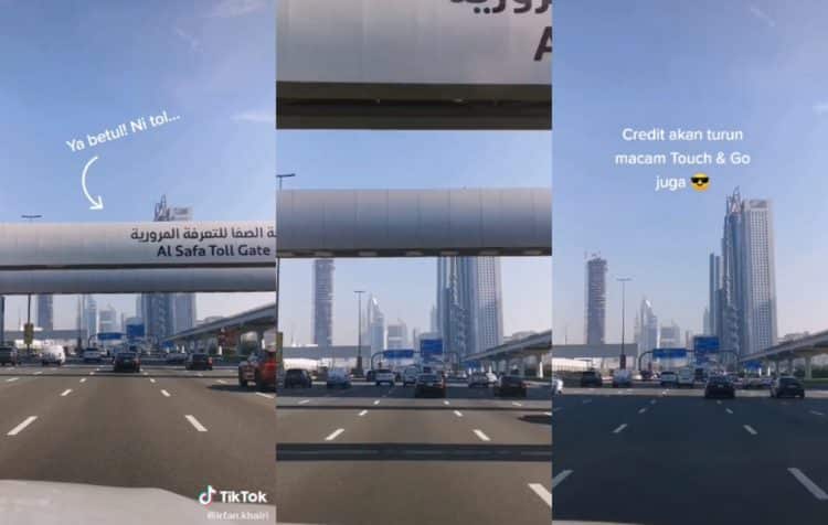 Kongsi cara bayar Tol di Dubai buat ramai kagum, “Memang menarik…”