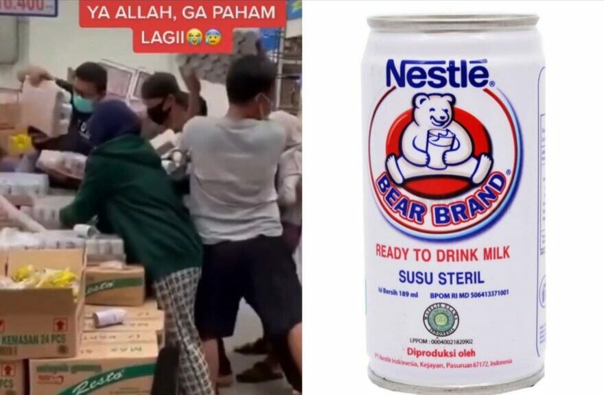 Ini rupanya punca orang Indonesia berebut susu beruang