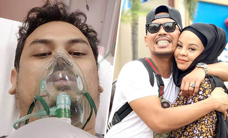 Shuib fobia, abang Siti Sarah dijangkiti COVID-19, paras oksigen menurun