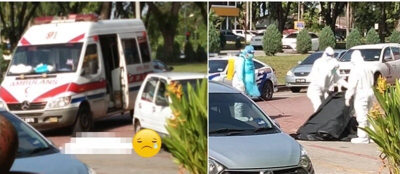 Rebah tepi kereta sebelum meninggal dunia, lelaki disahkan positif Covid-19