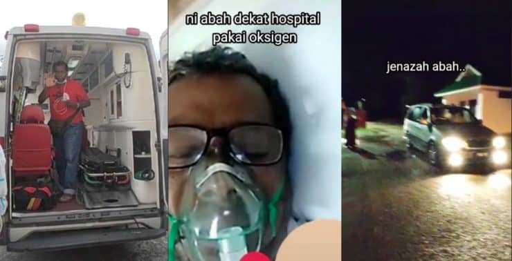Satu keluarga positif Covid-19, anak tak sangka lambaian ayah dari ambulans jadi lambaian terakhir