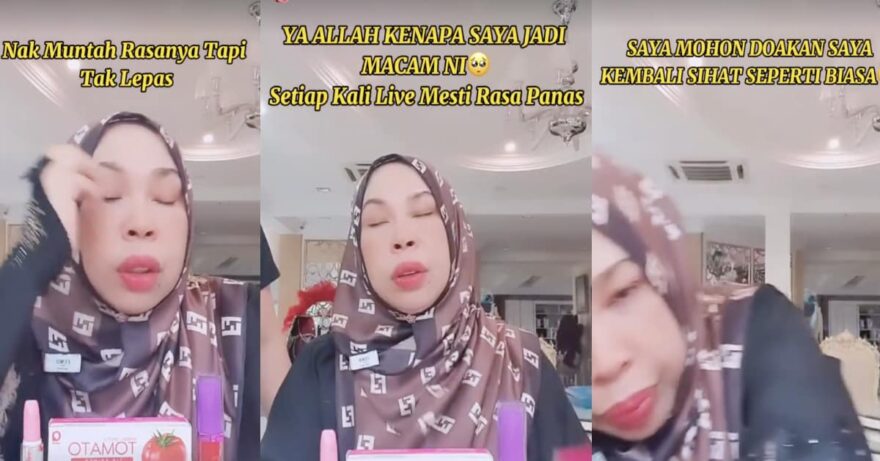 Nak muntah, pitam & rasa panas ketika IG Live, DS Vida kena buatan orang?