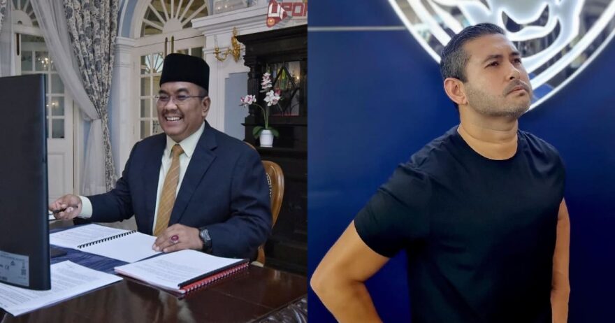 “Hang tak pakai seluaq lagi aku main bola dah..”- ‘perang mulut’ Sanusi Dan TMJ curi perhatian netizen