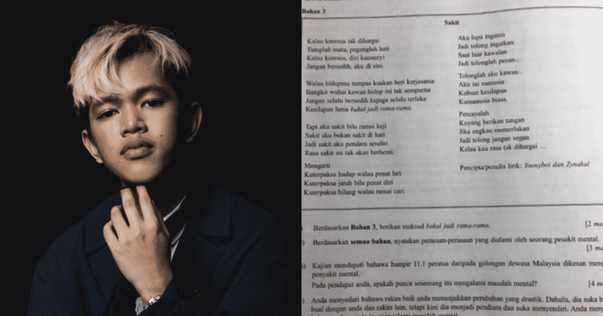 Lagu ciptaan Yonnyboii jadi bahan rujukan kertas Peperiksaan Sijil Pelajaran Malaysia (SPM)