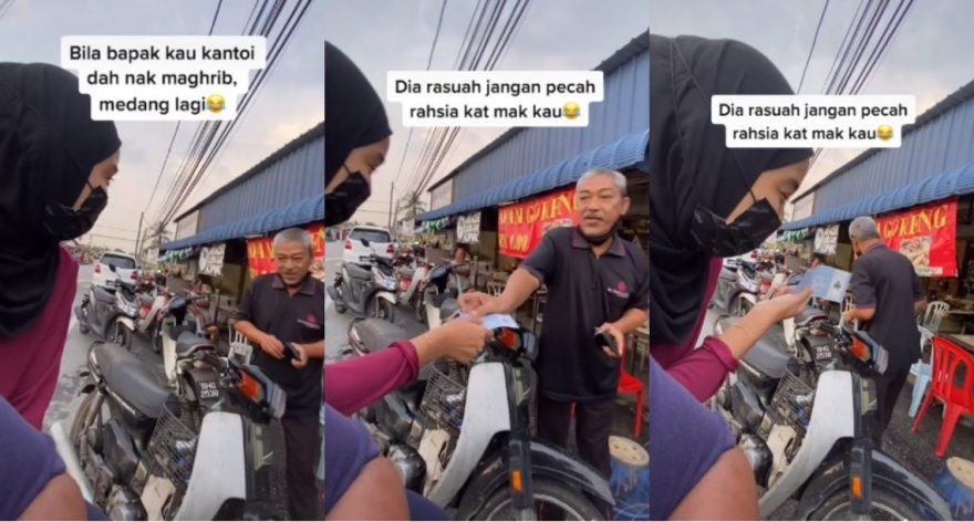 Reaksi bapa bila anak panggil balik bikin terhibur, “Sempoi sungguh bapaknya…”
