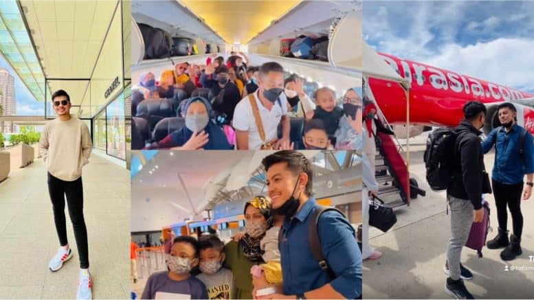 “Ada rezeki boleh kongsi,”-Hafiz Mahamad taja ratusan tiket ‘flight’ balik kampung ke Sabah & Sarawak