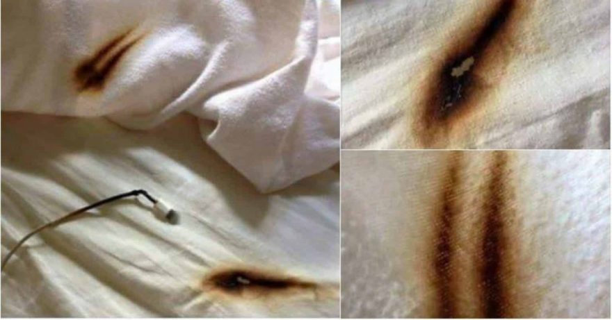 Bahaya! Viral cadar terbakar dari wayar pengecas, boleh jadi punca kebakaran