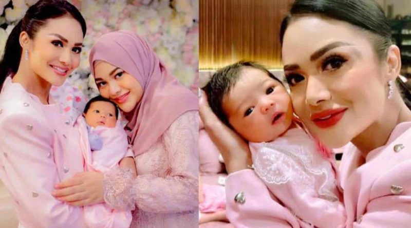 Cucu Krisdayanti diberi nama Ameena Hanna Nur Atta