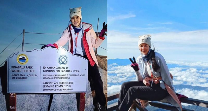 Elizabeth Tan tawan puncak Gunung Kinabalu, atasi ketakutan berjam-jam menagis