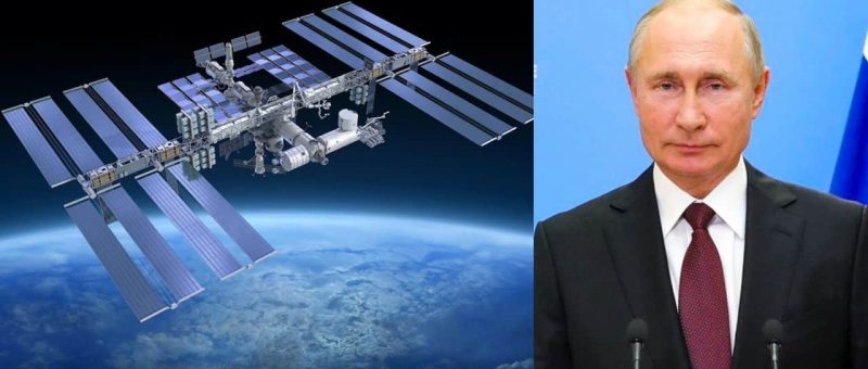 Rusia balas sekatan oleh barat dengan mengancam tinggalkan angkasawan AS di ISS