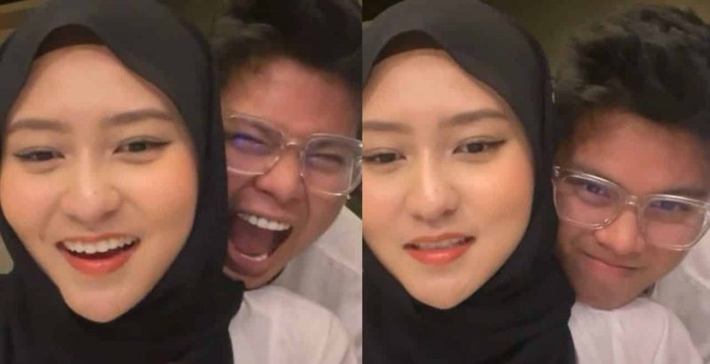 Video Haqiem dan isteri tular buat ramai tersengih sendiri.