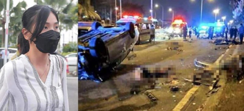 Langgar mati 8 remaja basikal lajak, Kerani wanita dipenjara 6 tahun & didenda RM6,000