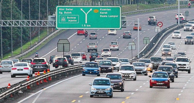 Waktu perjalanan dijangka lebih lama, bersiap sedia Waktu perjalanan dijangka lebih lama, bersiap sedia