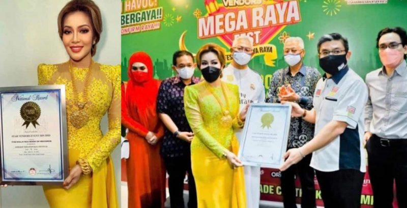 Anjur acara jualan 75 jam tanpa henti, Ifa Raziah terima sijil Malaysia Book of Records