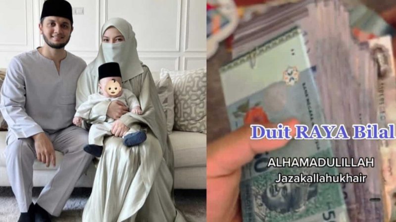 “Alhamdulillah rezeki”, Bilal peroleh duit raya RM14K