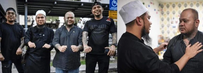 Ebit Lew lawat Abang Long Fadhil bekas gangster di Singapura