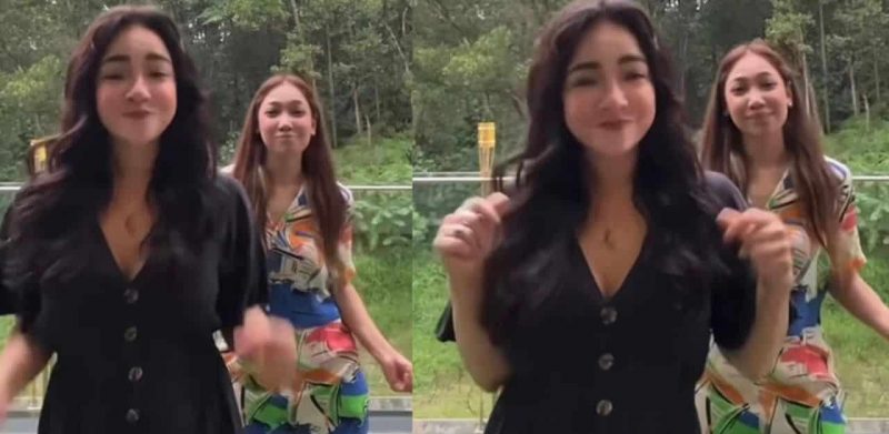 Menari bersama rakan, netizen suruh Nora Danish tutup bahagian dada
