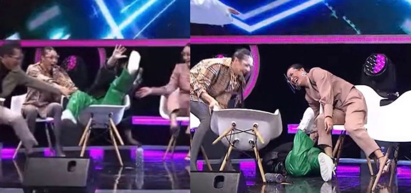 “Salah landing ” aksi Janna Nick jatuh tergolek dari kerusi buat netizen gelak berdekah