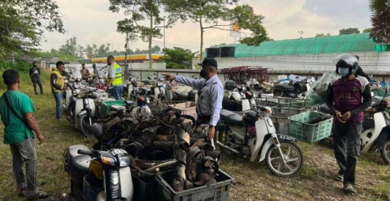 Tunggang motorsikal diubah suai, 22 etnik Rohingnya disaman