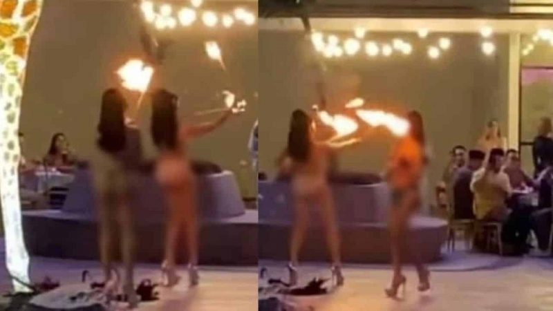 Aksi tarian separuh bogel di majlis hari raya, polis tahan ‘instafamous’