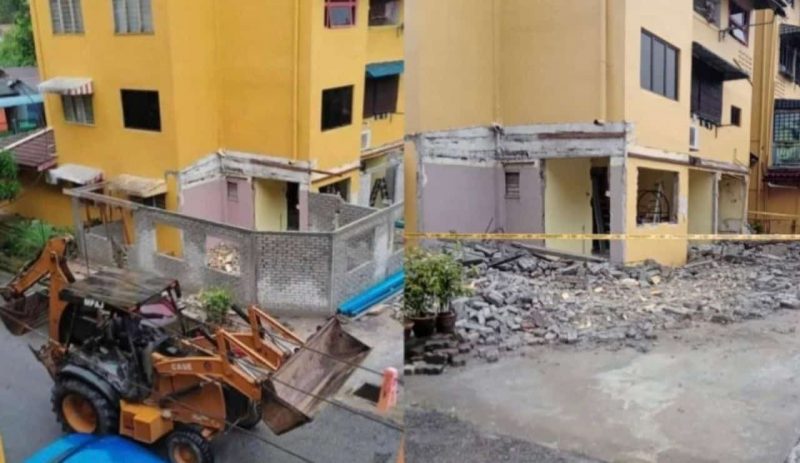 MPAJ perjelas punca terpaksa robohkan flat di ubah suai tanpa kelulusan
