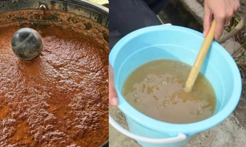 “Dah macam kuah kacang!” tular gambar di twitter, ramai terkejut tengok tangki air di Kelantan