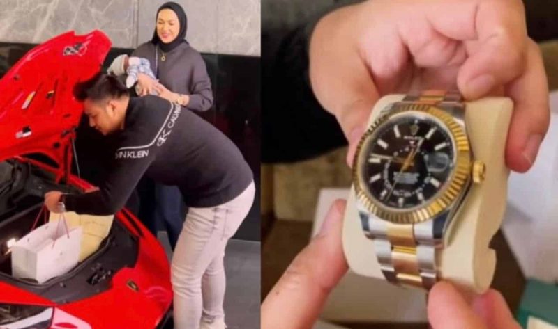 Iqbal Zulkefli terima hadiah jam Rolex RM100,000 dari Datin