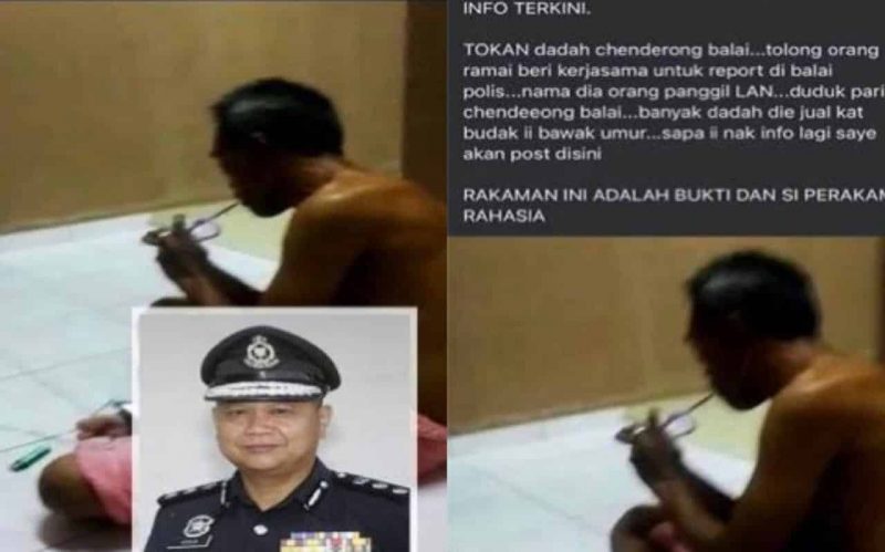 Video hisap dadah tular di facebook, polis tahan lelaki di Chenderong Balai