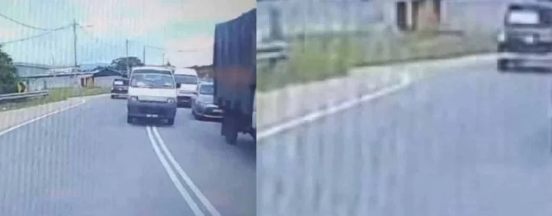 Lelaki pandu van melulu, miliki 73 saman ditahan