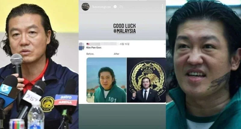 Viral sampai ke Korea, pelakon Squid Game muat naik gambar bersama Pan Gon, ucap “Good Luck Malaysia”
