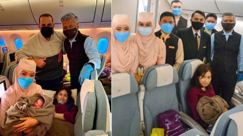 Bayi lahir di langit, wanita bersalin dalam pesawat Royal Brunei Airlines