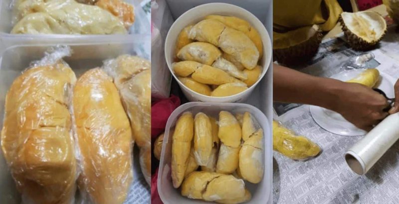 Tips simpan durian, tahan hingga setahun elok lagi