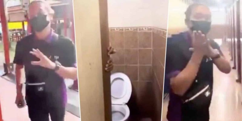 [Video] Lelaki bengang diintip sesama jenis di tandas RnR “Kau nak apa? kau tu lelaki tau!”