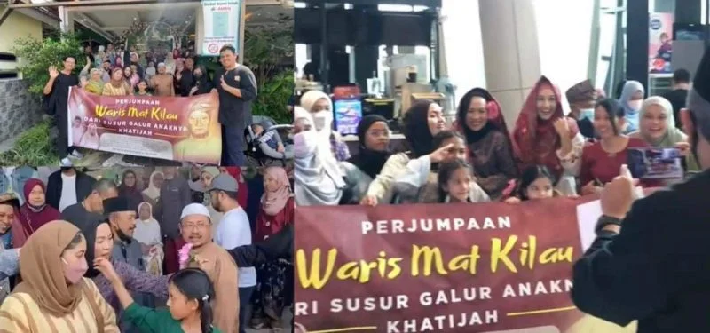 Waris Mat Kilau muncul di panggung, “bukan nak ambil kreadit nak bagitahu waris Mat Kilau ada yang sokong filem ini”