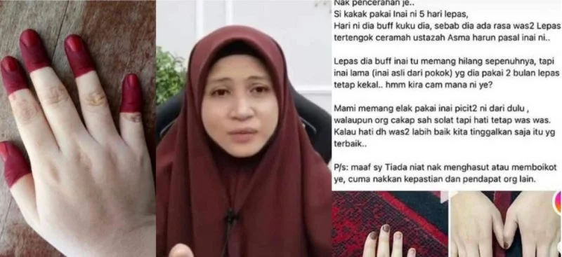 Curiga inai celup sah wuduk atau tidak? Ustazah Asma’ beri penjelasan padat
