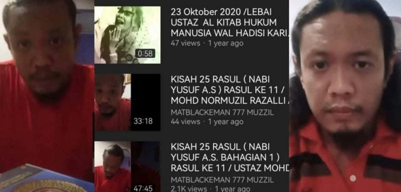 Netizen bongkar Youtuber milik Muzzil juling.. “Dia sebenarnya seorang Ustaz” selalu ceramah di Youtube