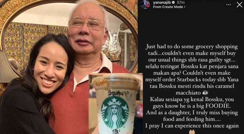 ‘Caramel Macchiato’ trending gara-gara anak tak dapat belikan Najib Starbucks teringatkan bapa di penjara