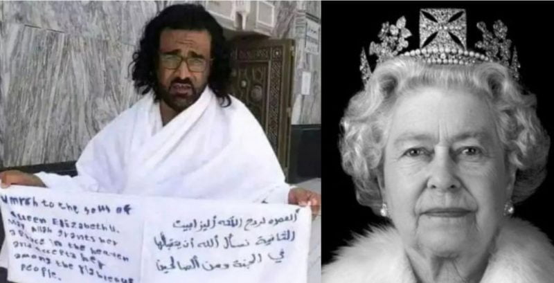 Lelaki dakwa tunai Umrah bagi pihak mendiang Ratu Elizabeth II ditahan