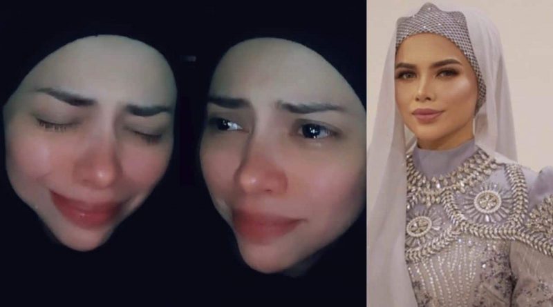 Video rakam diri sedang menagis, Netizen titip doa moga Alyah terus kuat