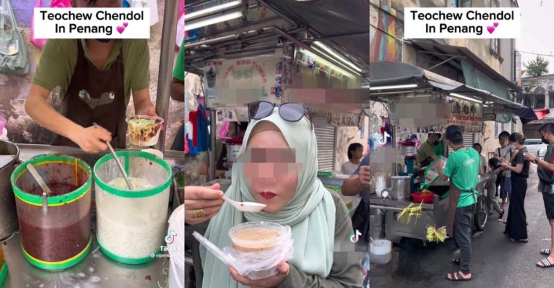 “Kembang tekak kak!” influencer review cendol terkenal di Pulau Pinang, rupanya tak halal?