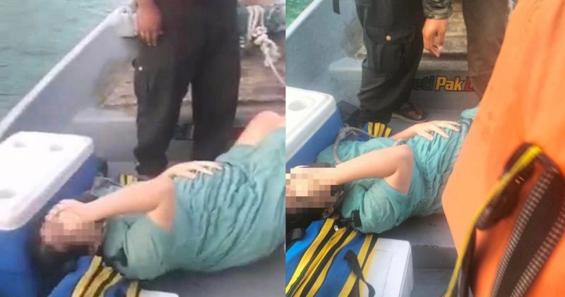 [Video] Wanita hamil nyaris lemas terjun jambatan Pulau Pinang