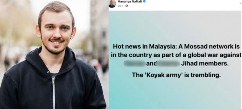 Diperli wartawan Israel, netizen bawang Malaysia mula ‘berkampung’ “siapa koyak?”
