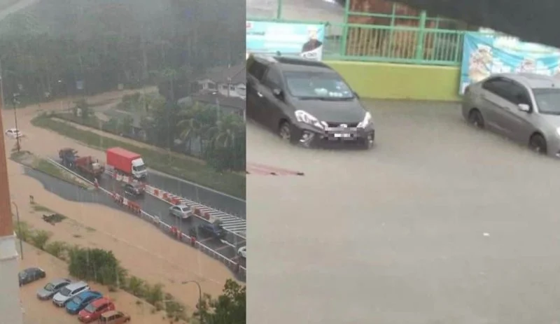 Shah Alam banjir lagi, penduduk mula berjaga-jaga