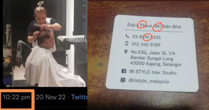 Anwar Ibrahim ‘tweet’ gunting rambut pukul 10:22 PM, netizen dakwa ada ‘hint’ tersembunyi